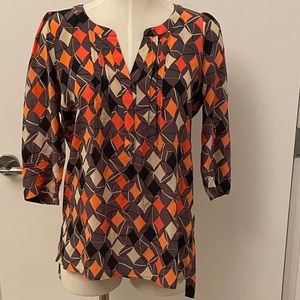 Tracy Reese 100% silk shirt